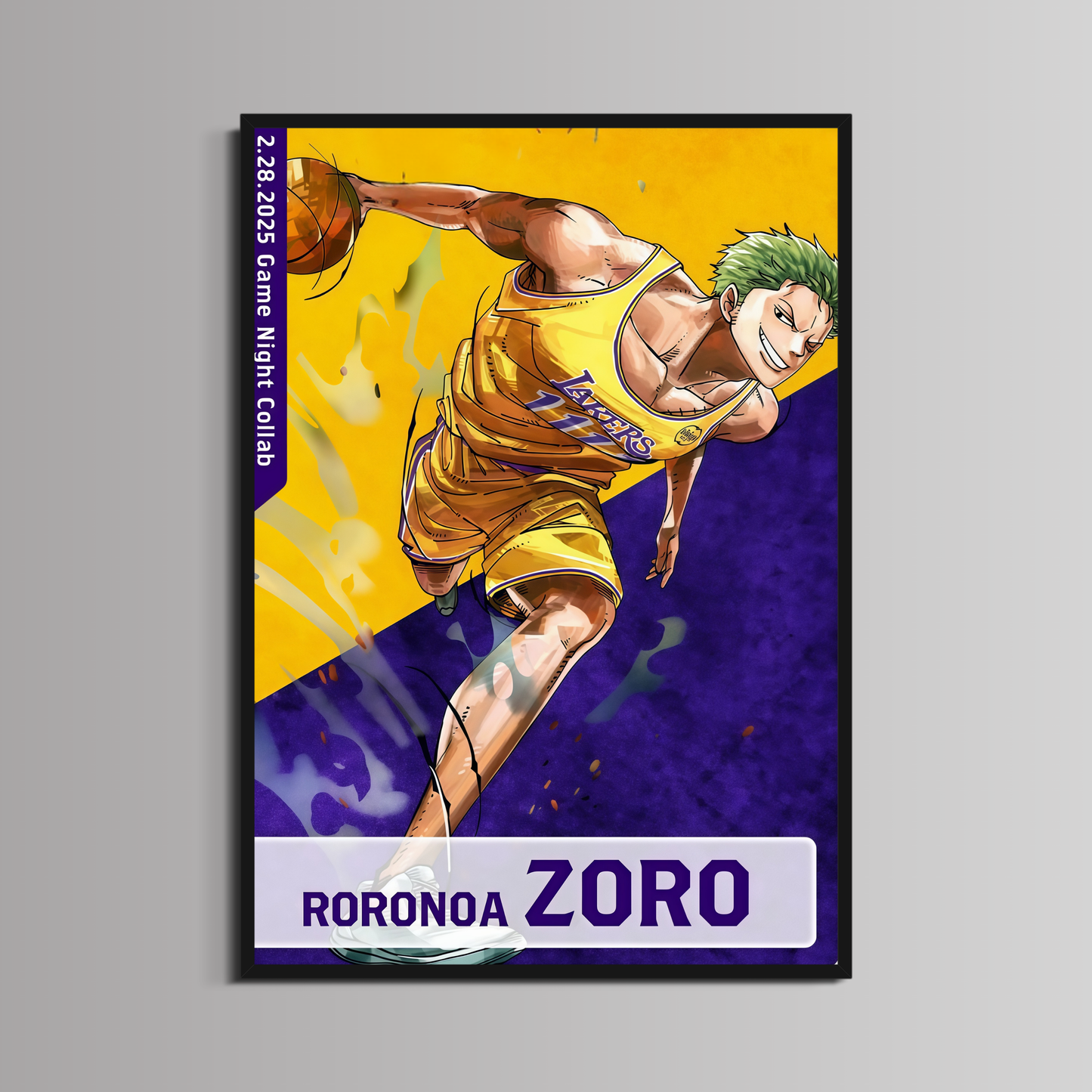 ONE PIECE - ''ZORO LAKERS''