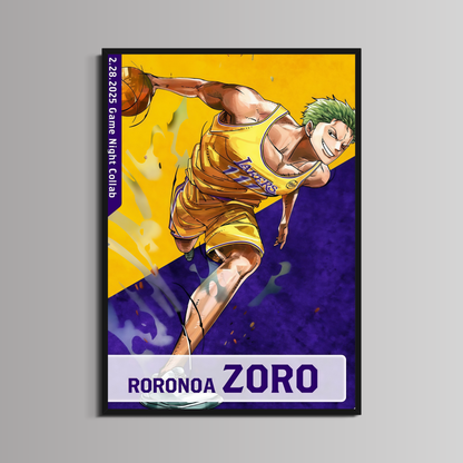 ONE PIECE - ''ZORO LAKERS''